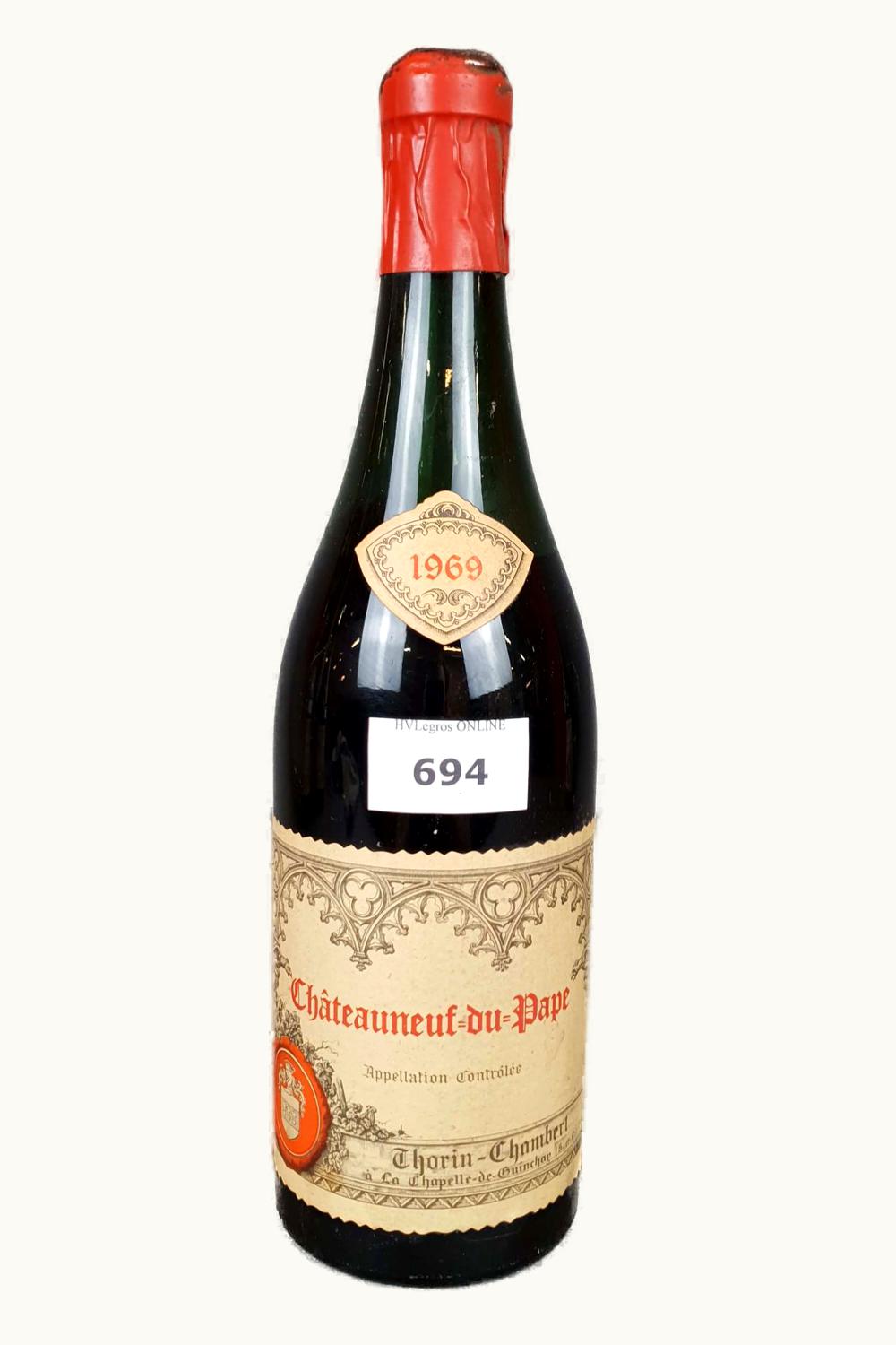 Thorin Chambert Thorin Chambert Châteauneuf-du-Pape Rhône, France, 1973