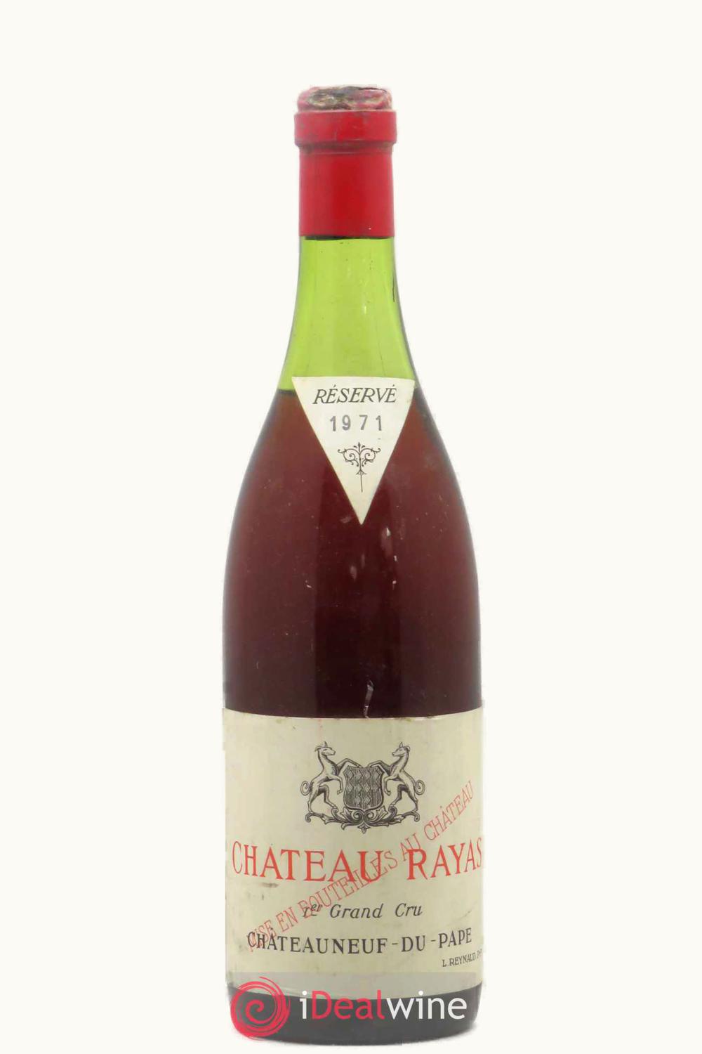 Rayas Rayas Réserve Châteauneuf-du-Pape Rhône, France, 1971