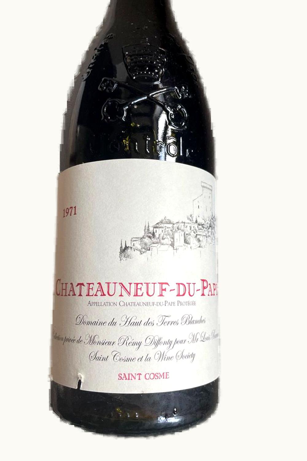 De St. Cosme De St. Cosme Châteauneuf-du-Pape Rhône, France, 1971