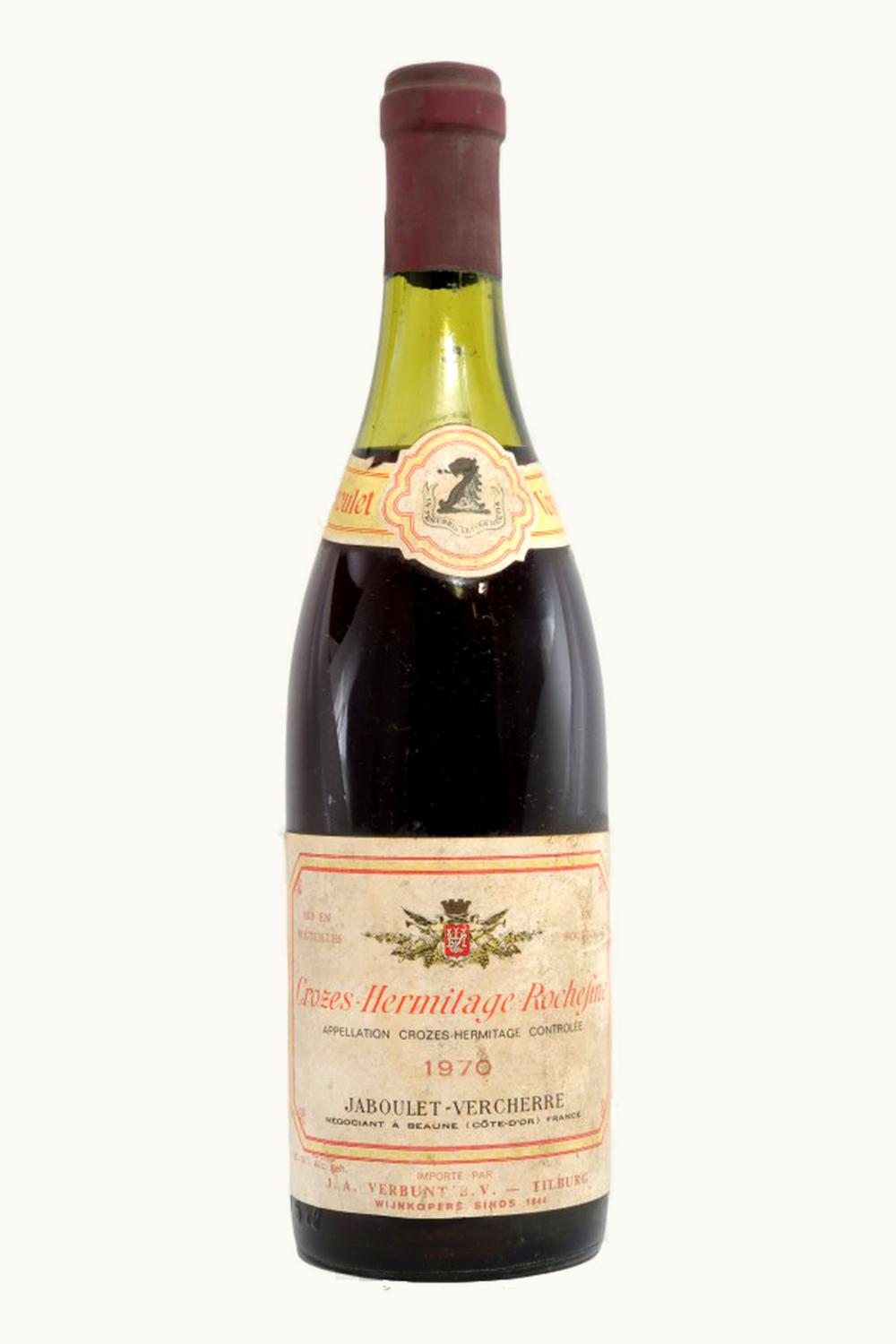 Jaboulet Verchère Jaboulet Verchère Rochefine Crozes-Hermitage Rhône, France, 1970