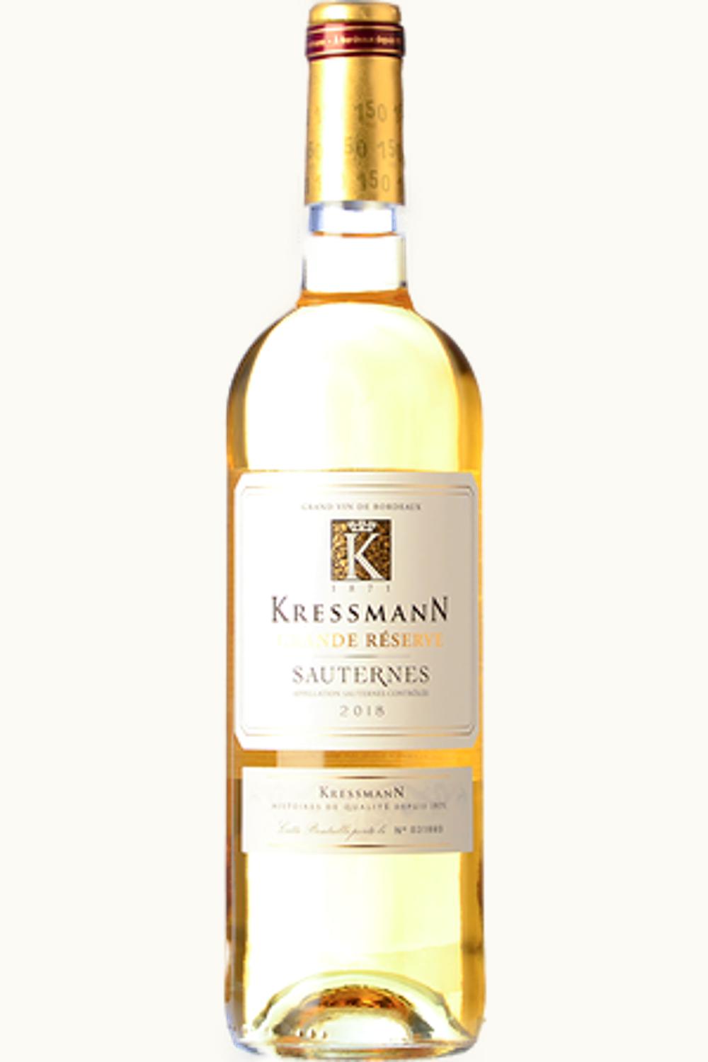 Kressmann Kressmann Grand Réserve Sauternes Bordeaux, France, 2021