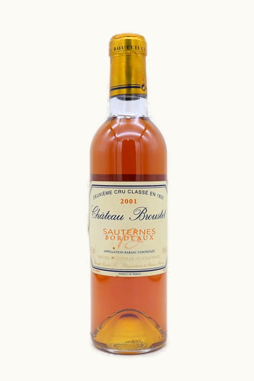 Château Broustet Château Broustet Barsac Sauternes Bordeaux, France, 2019