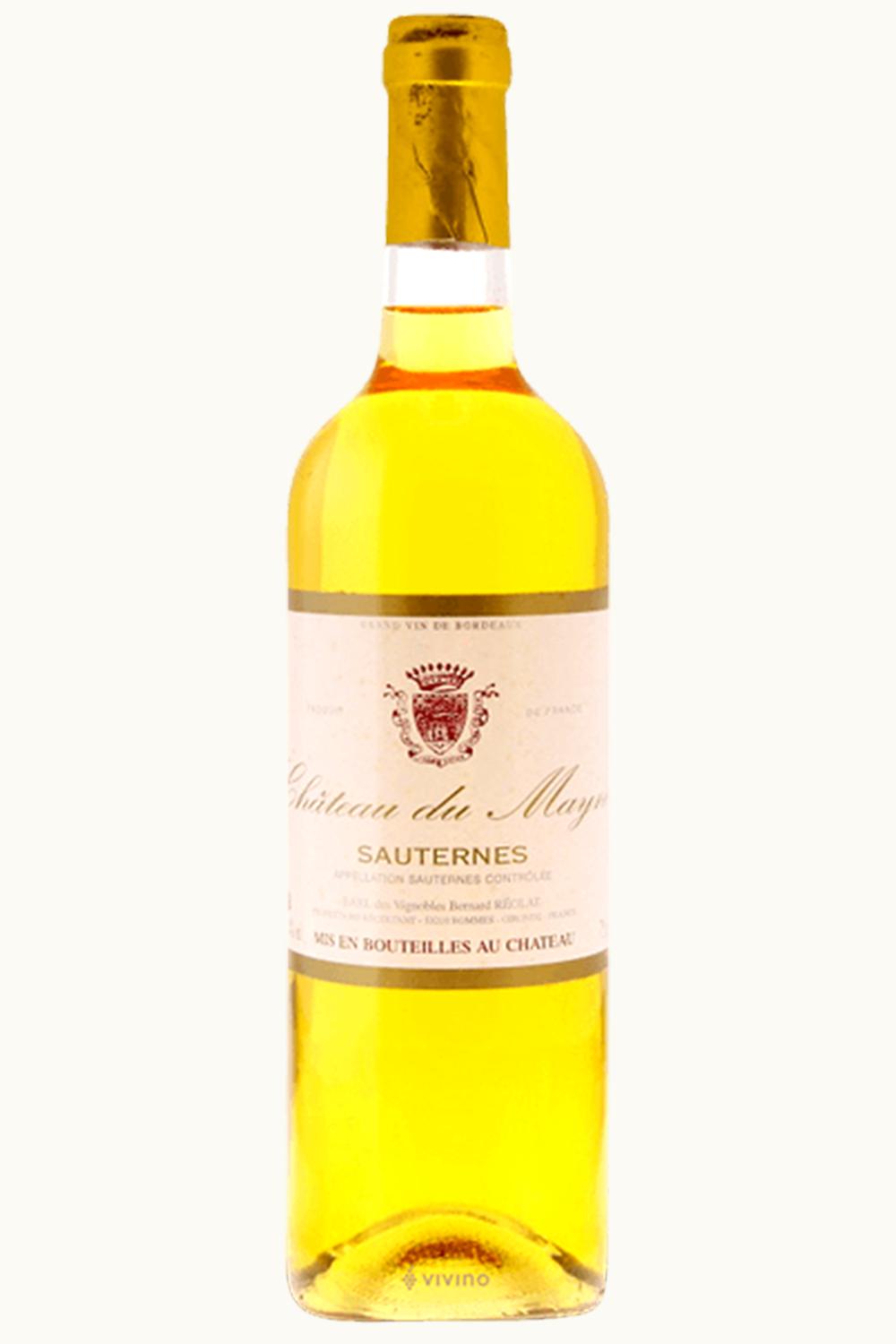 Du Mayne Du Mayne Sauternes Bordeaux, France, 2019