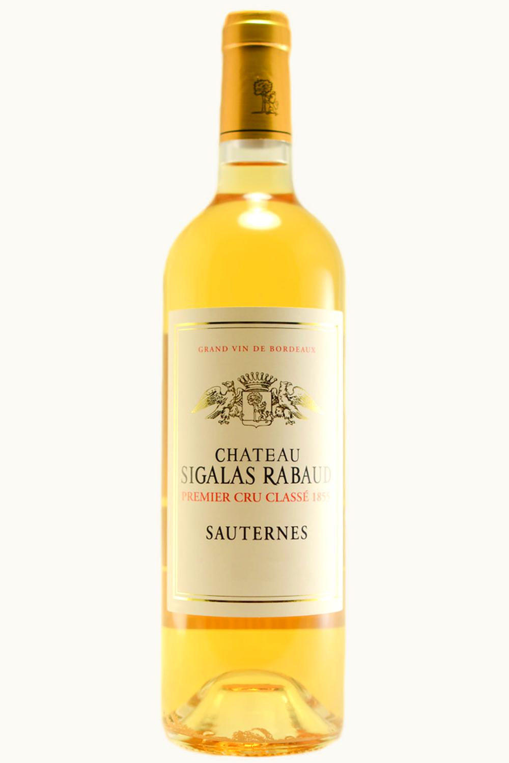 Château Sigalas-Rabaud Château Sigalas-Rabaud Sauternes Bordeaux, France, 2018