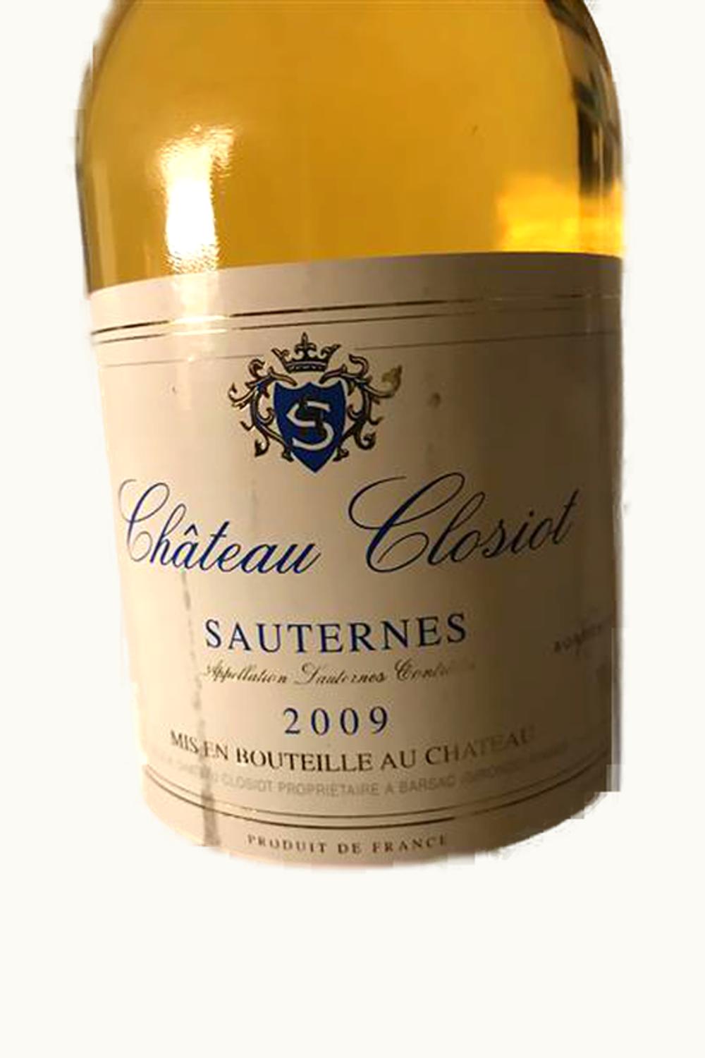 Closiot Closiot Sauternes Bordeaux, France, 2018
