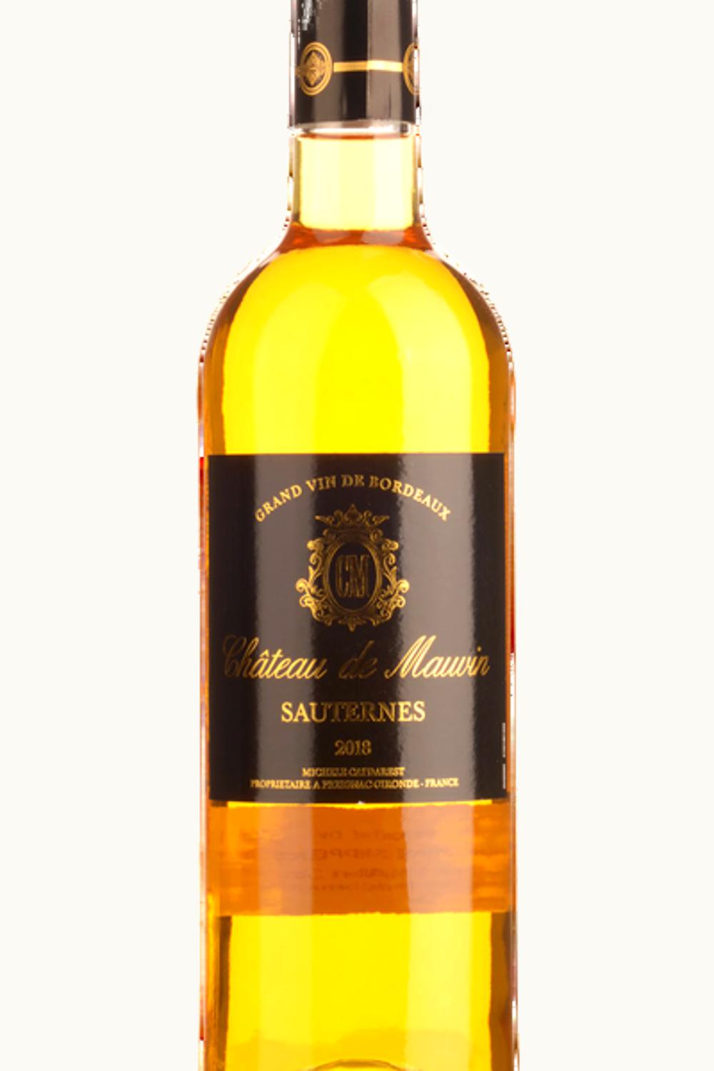 De Mauvin De Mauvin Sauternes Bordeaux, France, 2018
