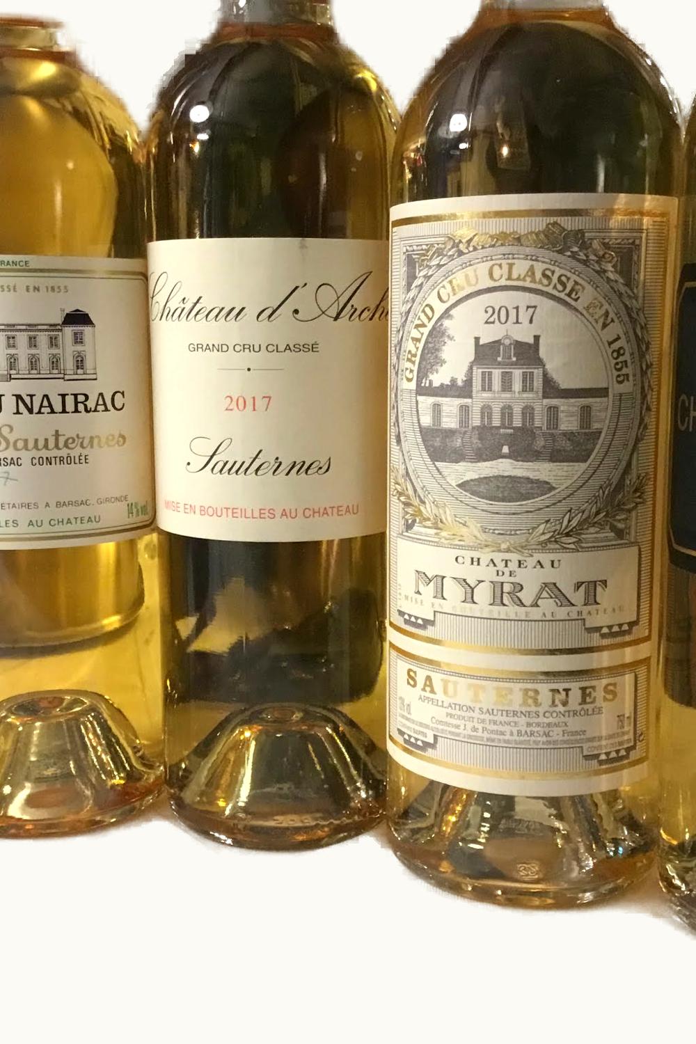Château de Myrat Château de Myrat Sauternes Barsac Bordeaux, France, 2017