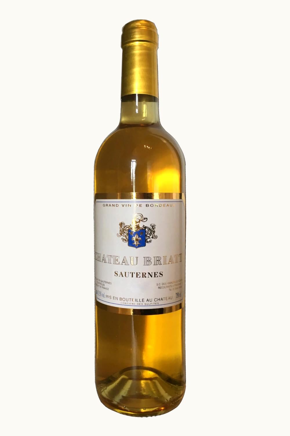 Château Briatte Château Briatte Sauternes Bordeaux, France, 2017