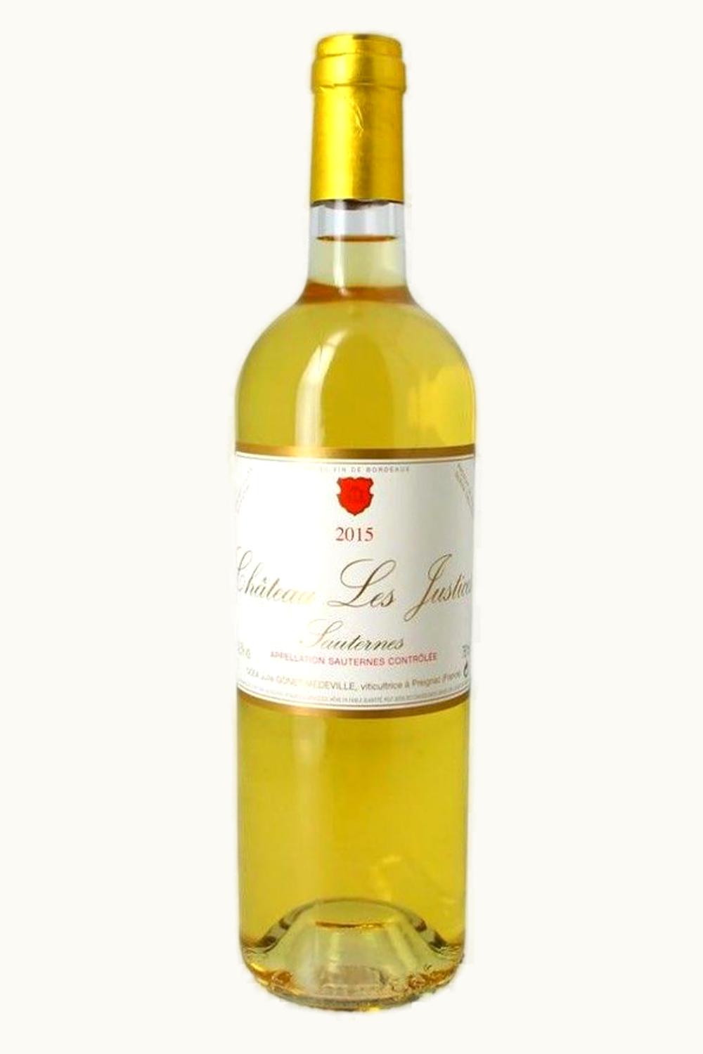 Les Justice Les Justice Sauternes Bordeaux, France, 2016