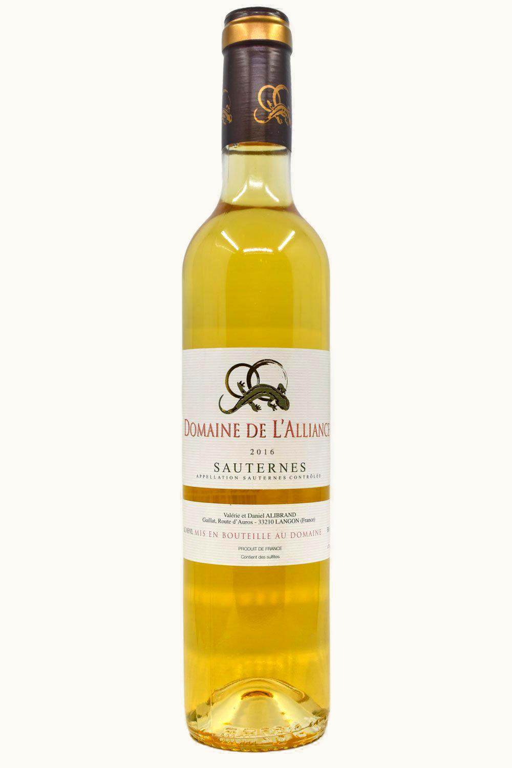 Domaine de l'Alliance Domaine de l'Alliance Sauternes Bordeaux, France, 2016