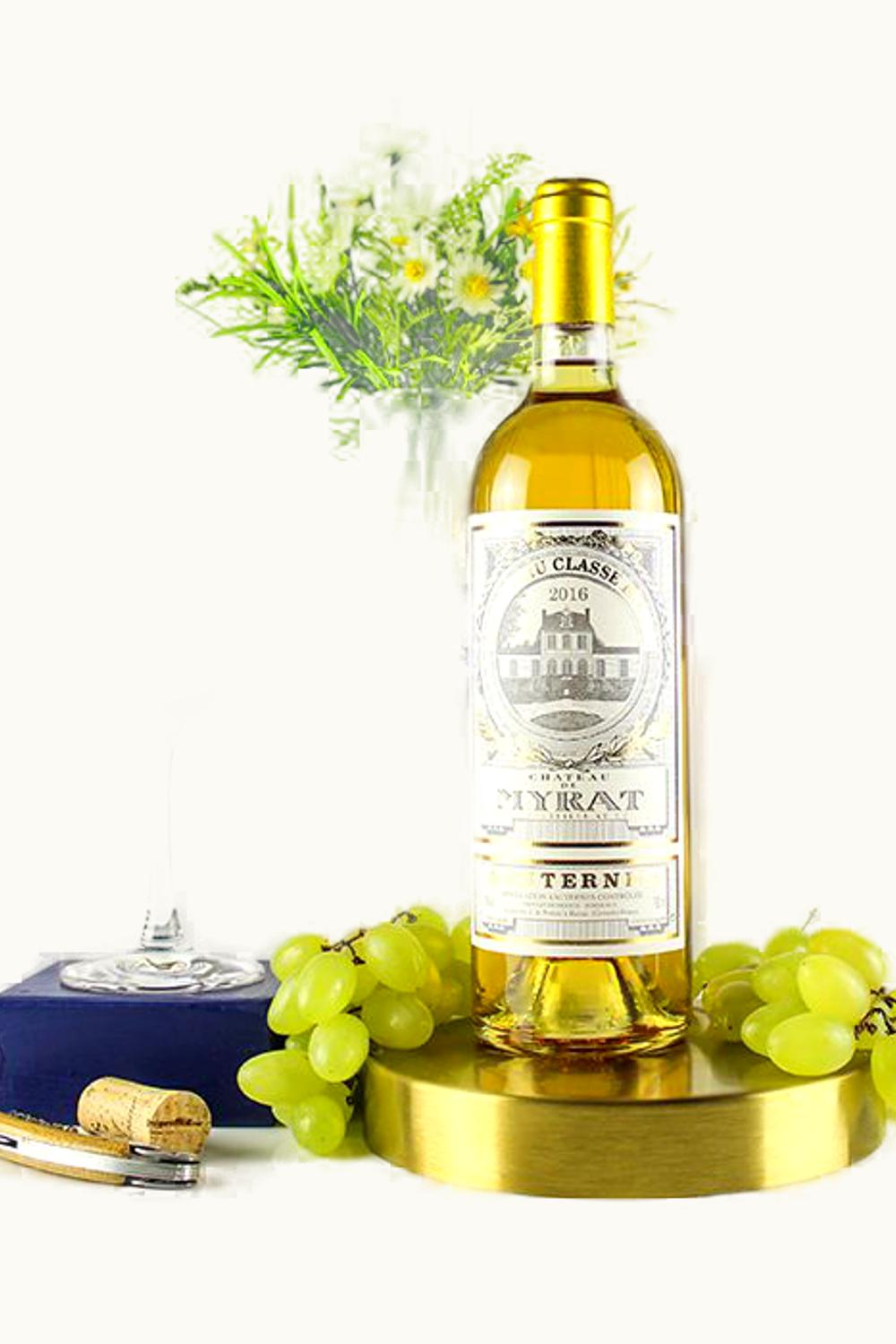 Château de Myrat Château de Myrat Sauternes Barsac Bordeaux, France, 2016