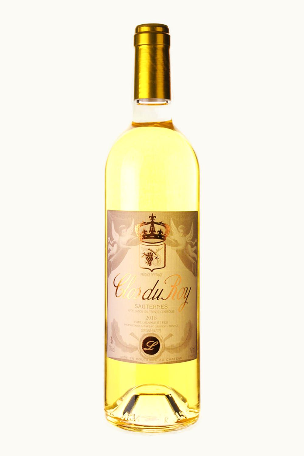 Le Clos du Roi Le Clos du Roi Sauternes Bordeaux, France, 2016