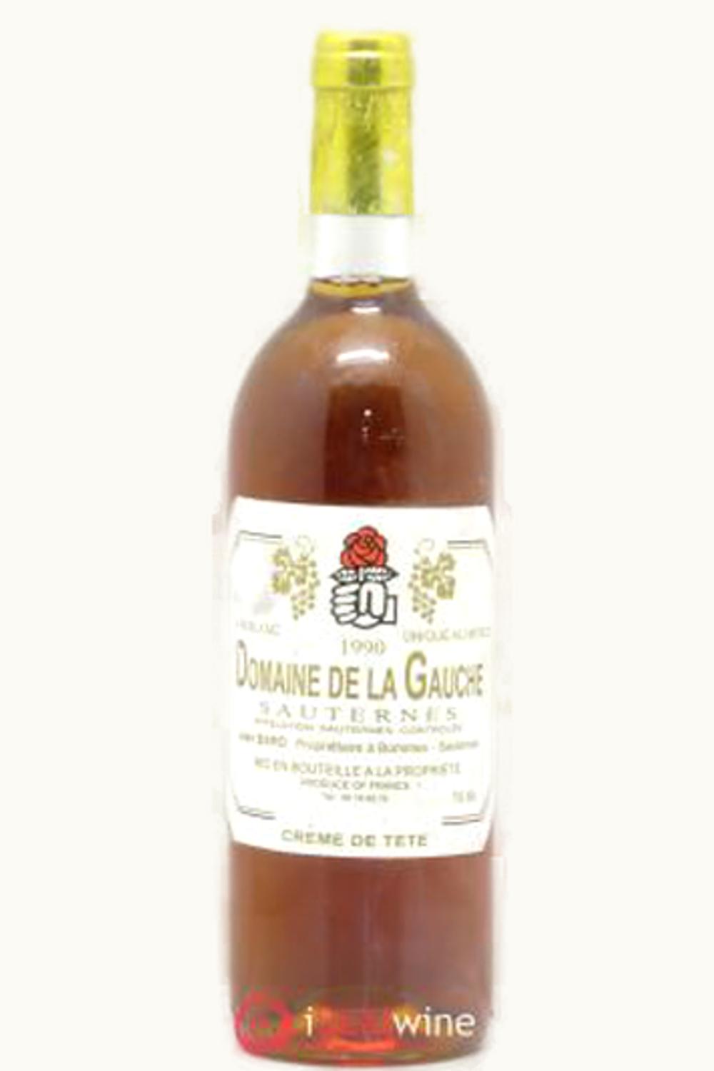 Domaine de la Gauche Domaine de la Gauche Sauternes Bordeaux, France, 2016