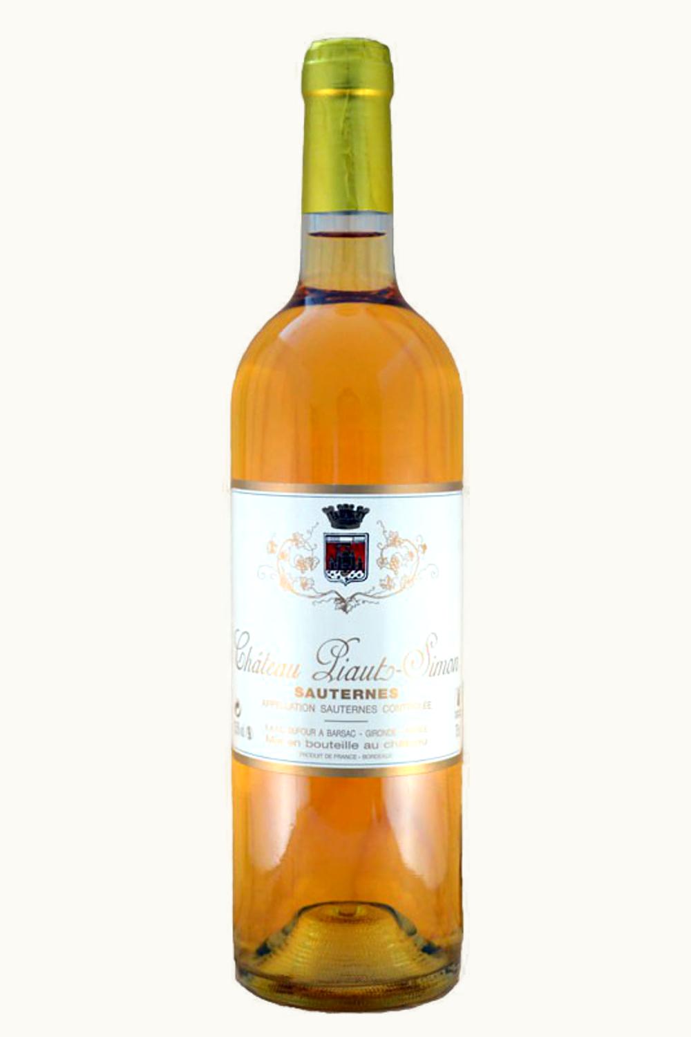 Piaut Simon Piaut Simon Sauternes Bordeaux, France, 2016