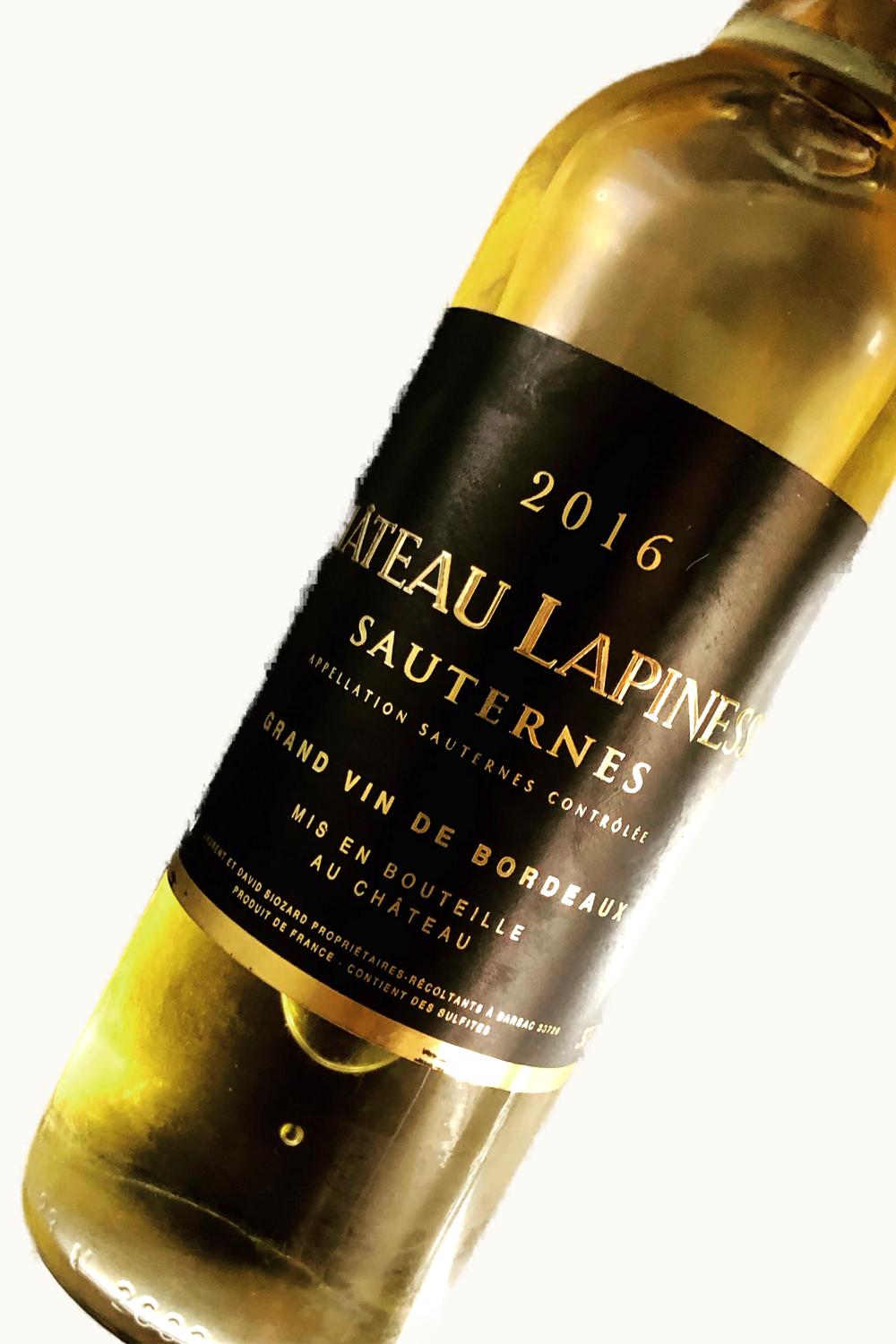 Lapinesse Lapinesse Sauternes Bordeaux, France, 2016