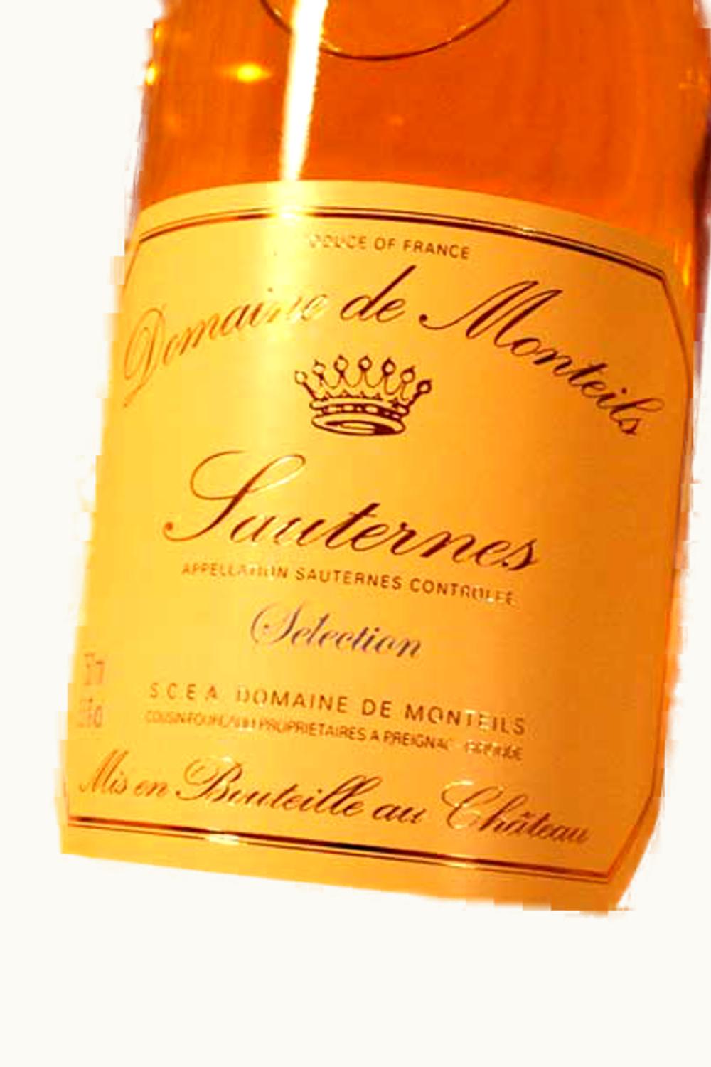 Domaine de Monteils Domaine de Monteils Sauternes Bordeaux, France, 2016