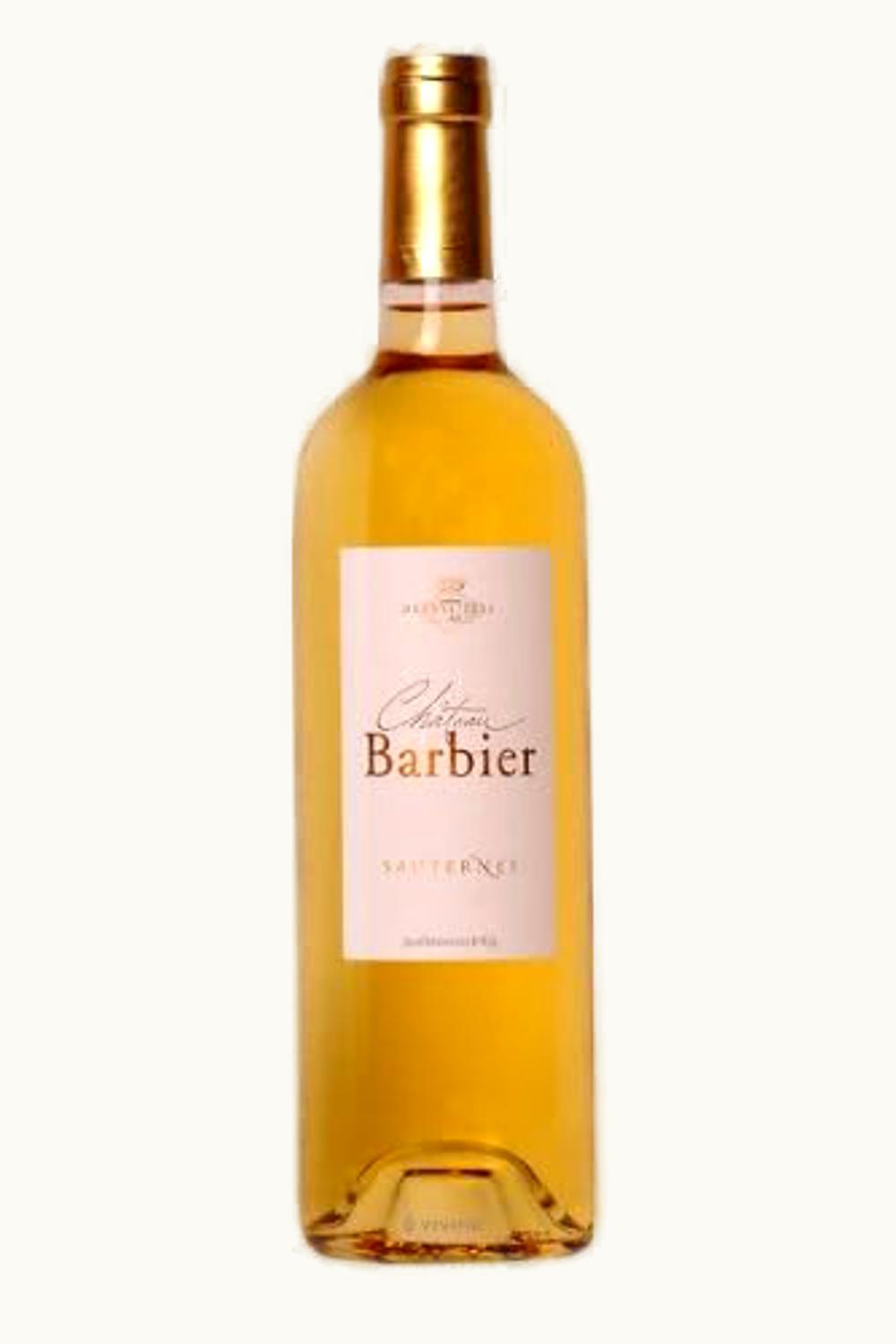 Barbier Barbier Sauternes Bordeaux, France, 2015