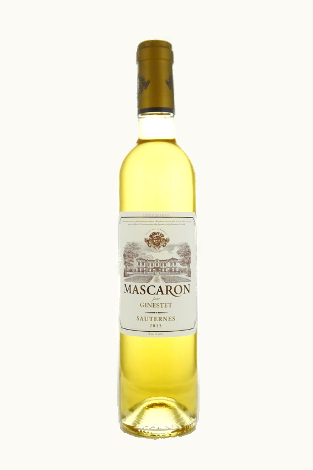 Ginestet Ginestet Sauternes Bordeaux, France, 2015
