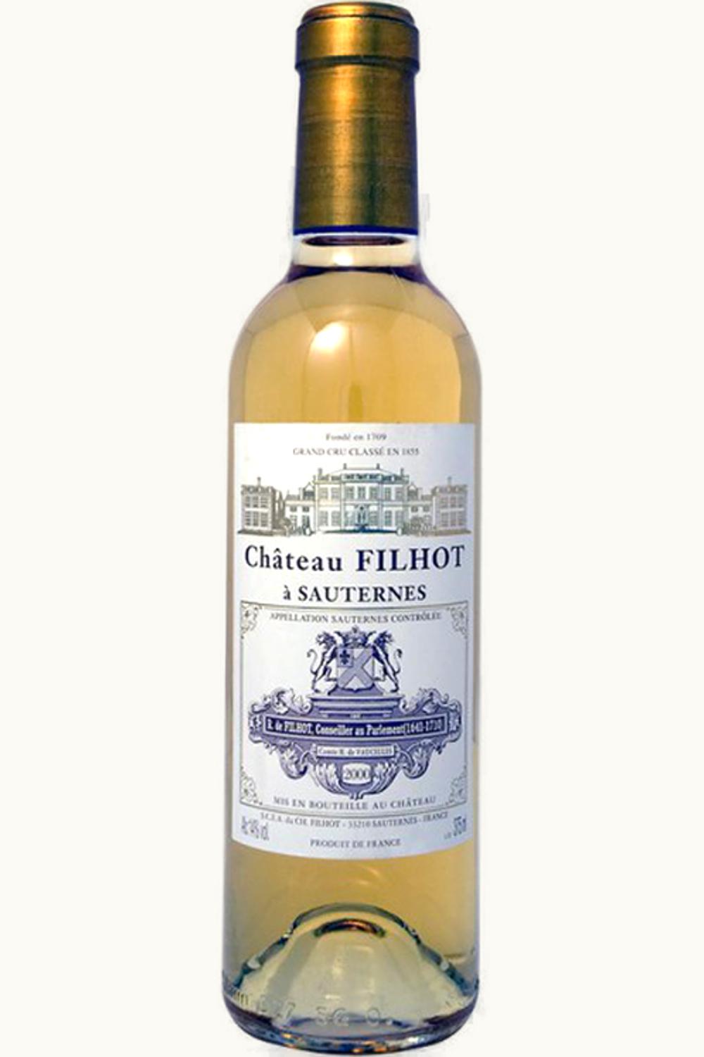 Château Filhot Château Filhot Sauternes Bordeaux, France, 2015