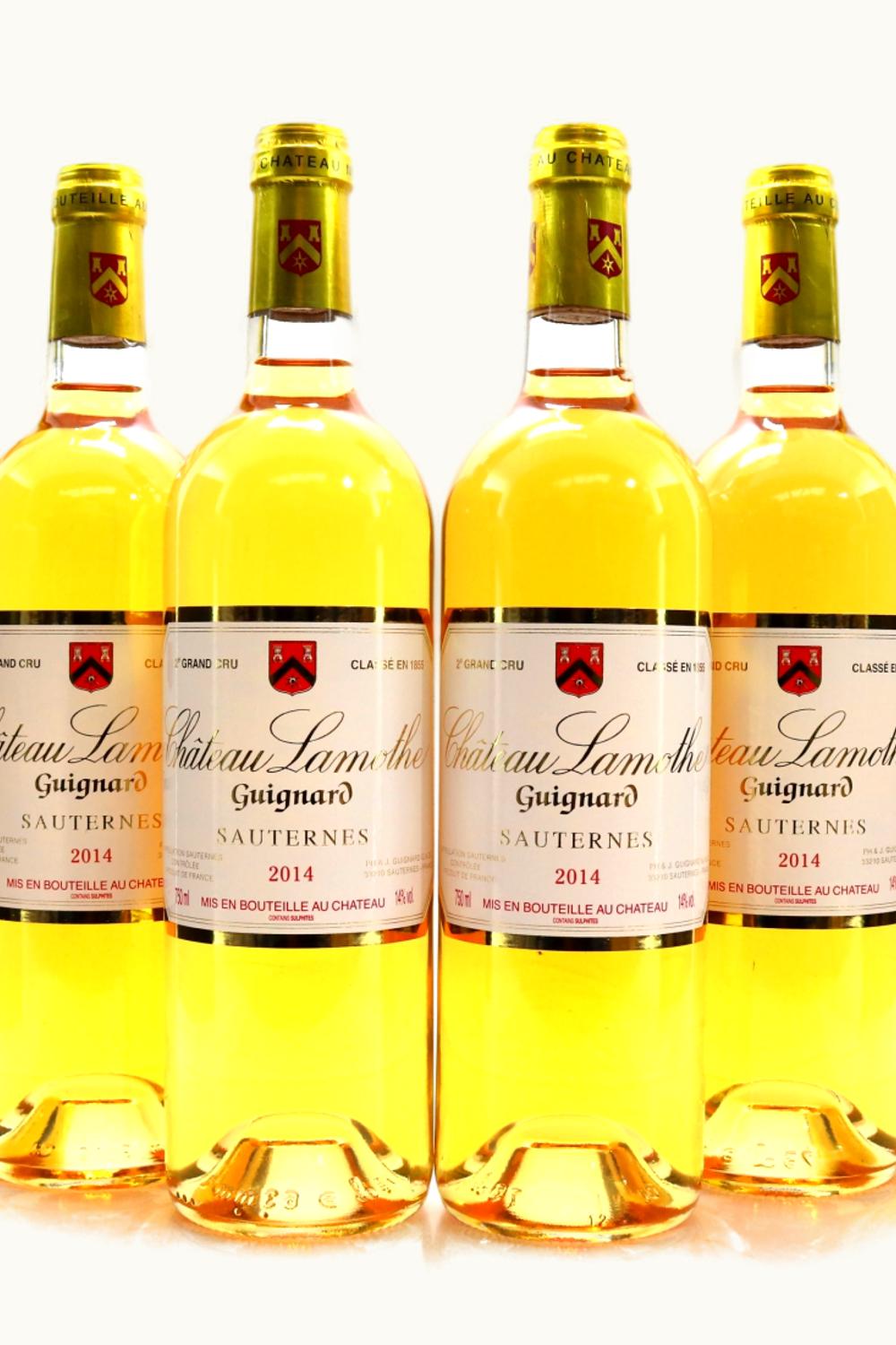 Château Lamothe Guignard Château Lamothe Guignard Sauternes Bordeaux, France, 2014