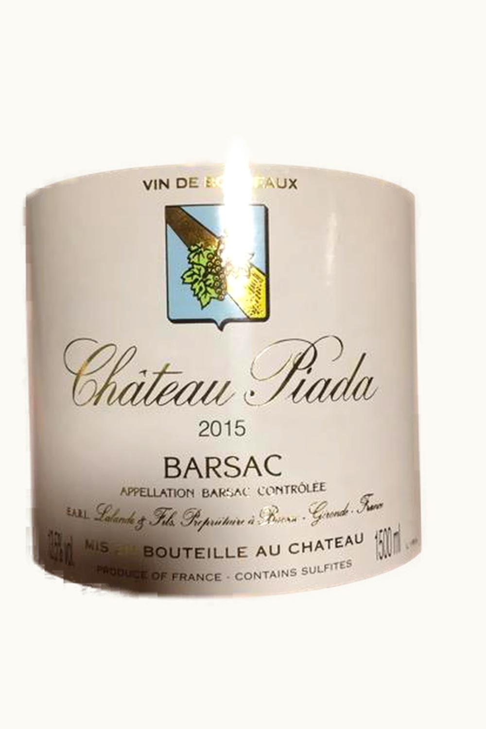 Piada Barsac Piada Barsac Sauternes Bordeaux, France, 2014