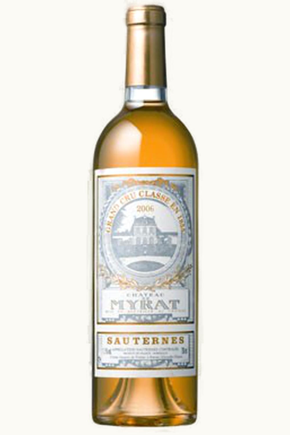 Château de Myrat Château de Myrat Sauternes Barsac Bordeaux, France, 2013