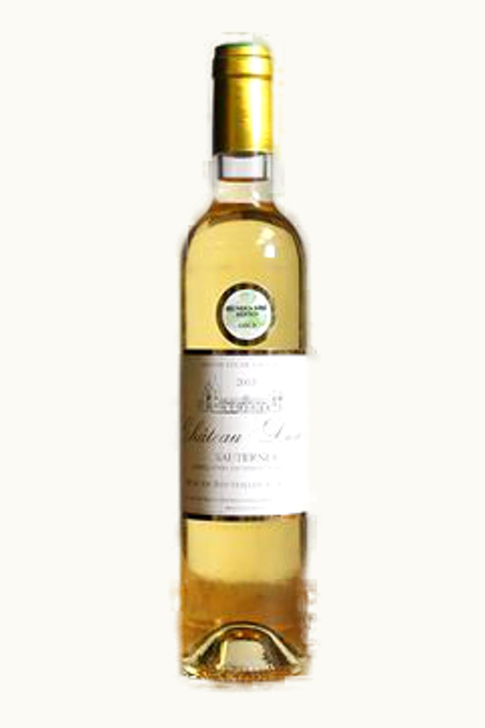 Château Dudon Dudon Sauternes Bordeaux, France, 2013