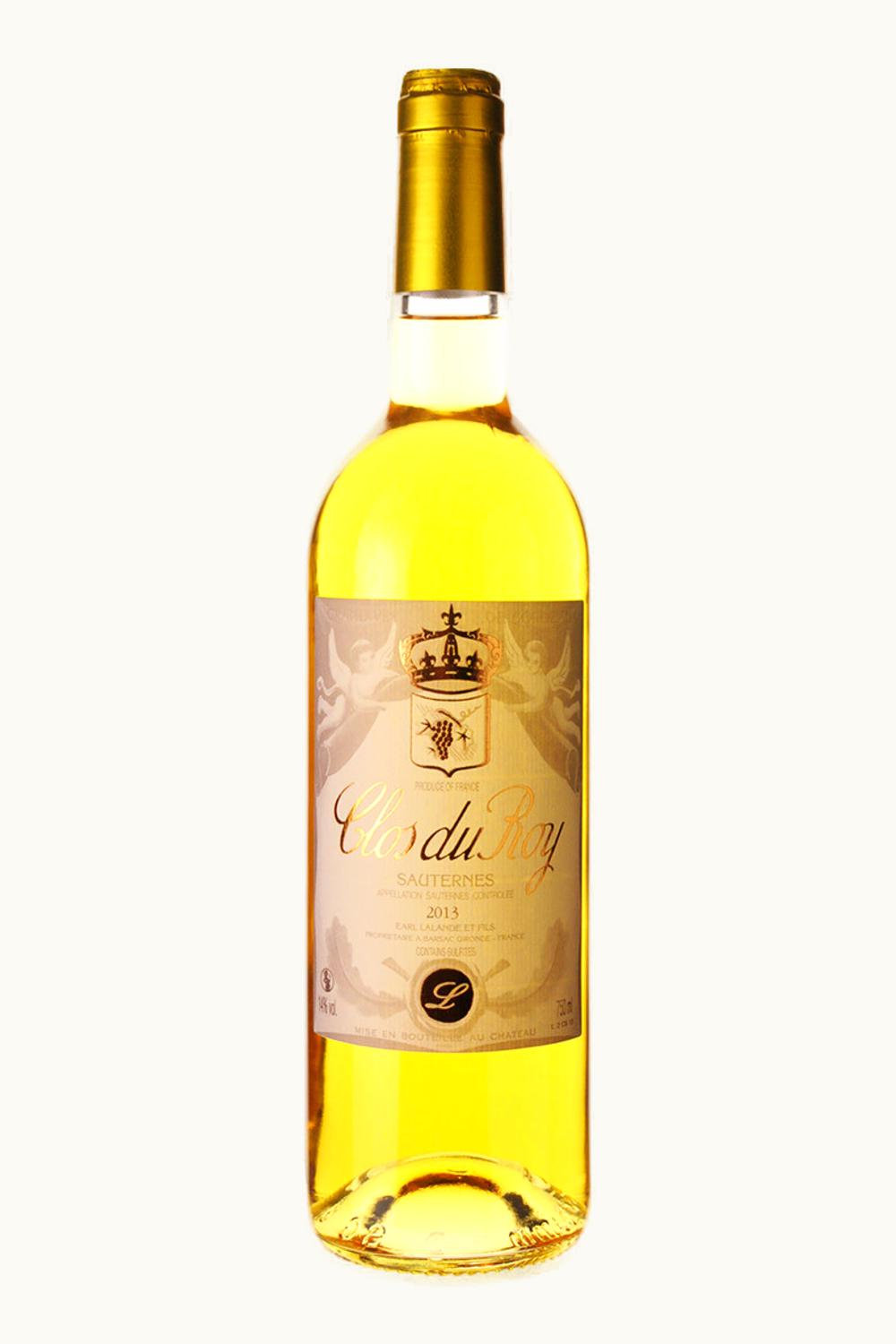 Le Clos du Roi Le Clos du Roi Sauternes Bordeaux, France, 2013