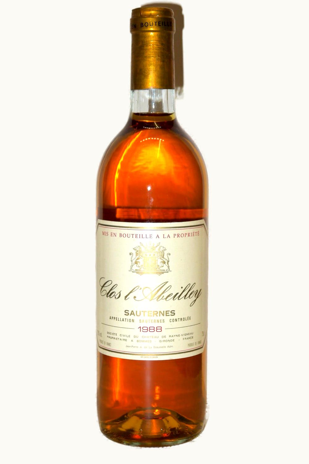 Château de Rayne Vigneau Château de Rayne Vigneau Sauternes Bordeaux, France, 2013 UZ0696620