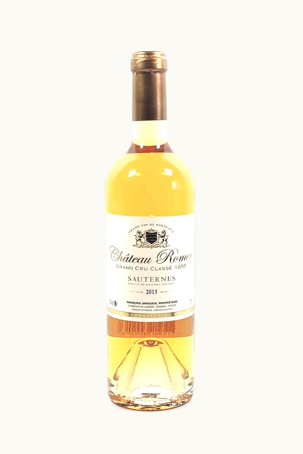 Château Romer Château Romer Sauternes Bordeaux, France, 2013