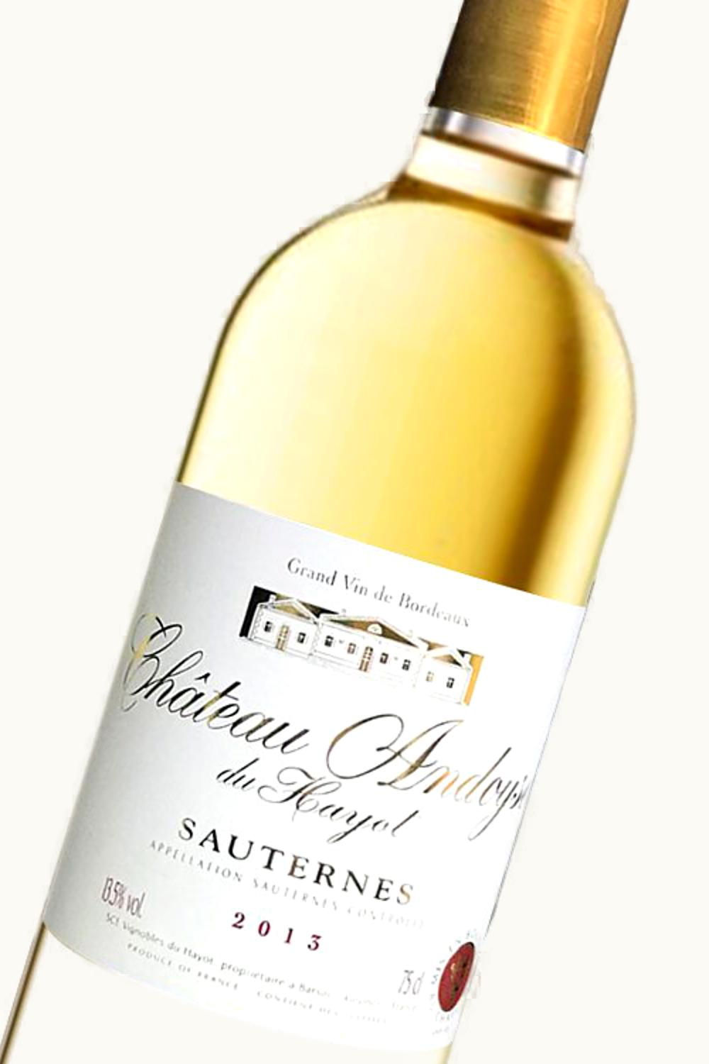 Andoyse du Hayot Andoyse du Hayot Sauternes Bordeaux, France, 2013