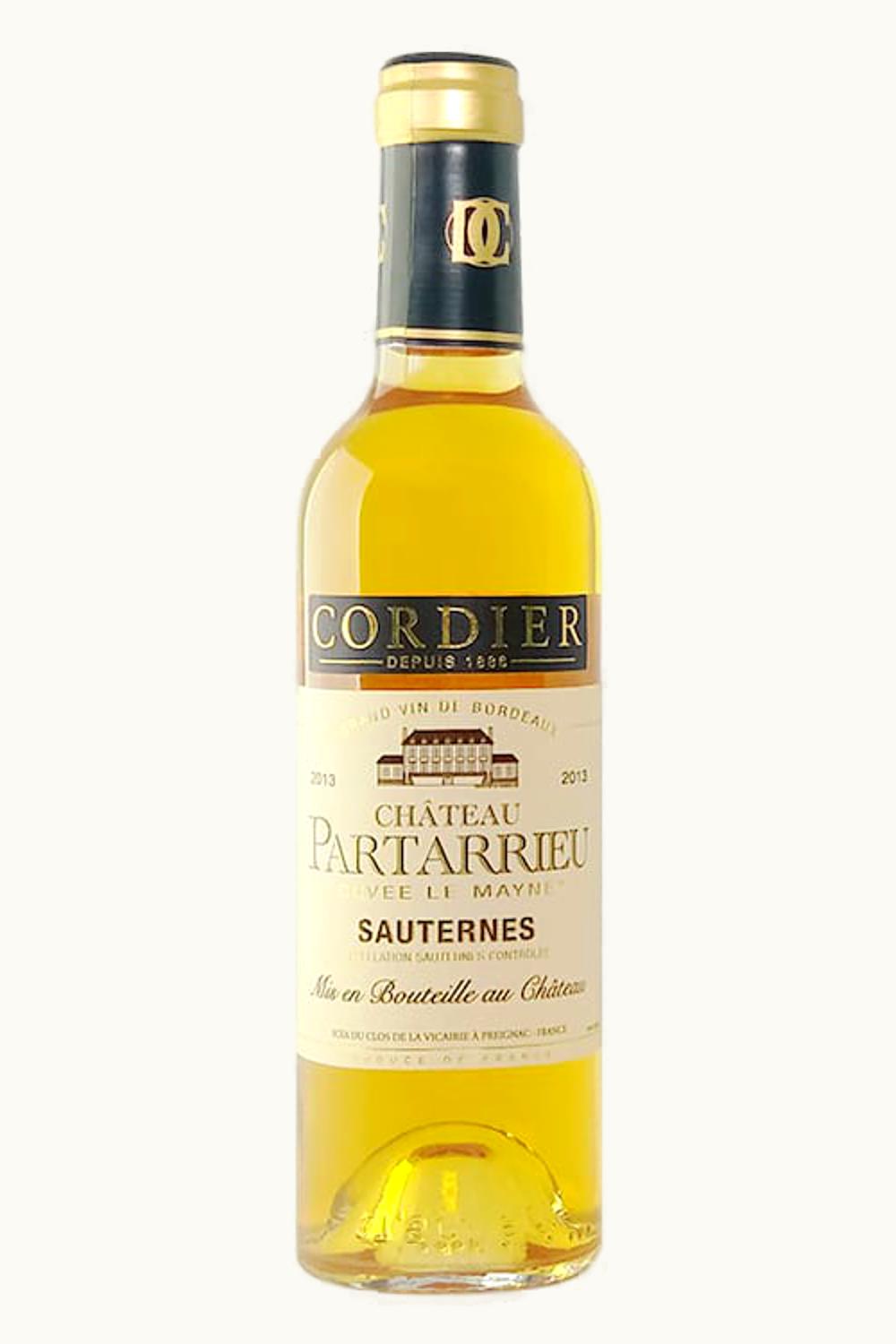 Château Partarrieu Château Partarrieu Sauternes Bordeaux, France, 2013