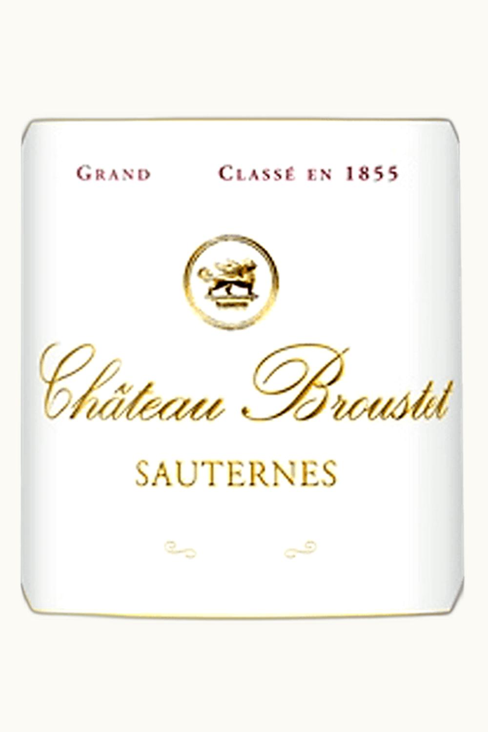 Château Broustet Château Broustet Sauternes Bordeaux, France, 2012