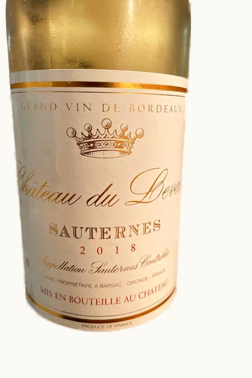 Du Levant Du Levant Sauternes Bordeaux, France, 2012