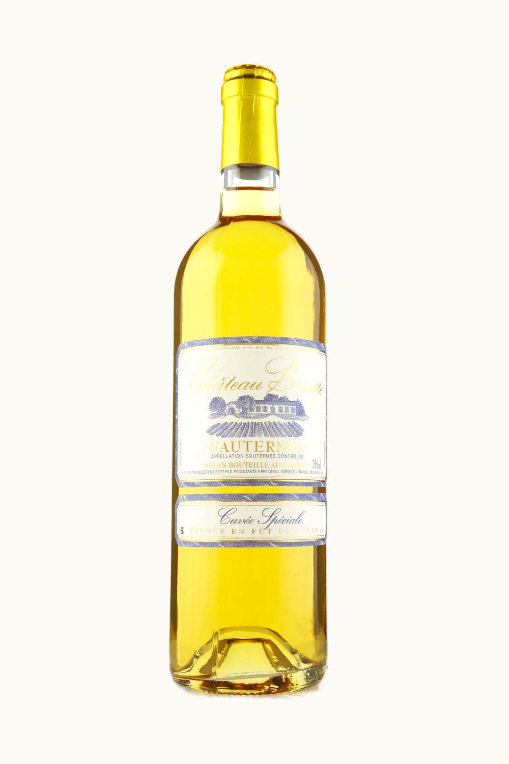 Château Briatte Château Briatte Sauternes Bordeaux, France, 2012