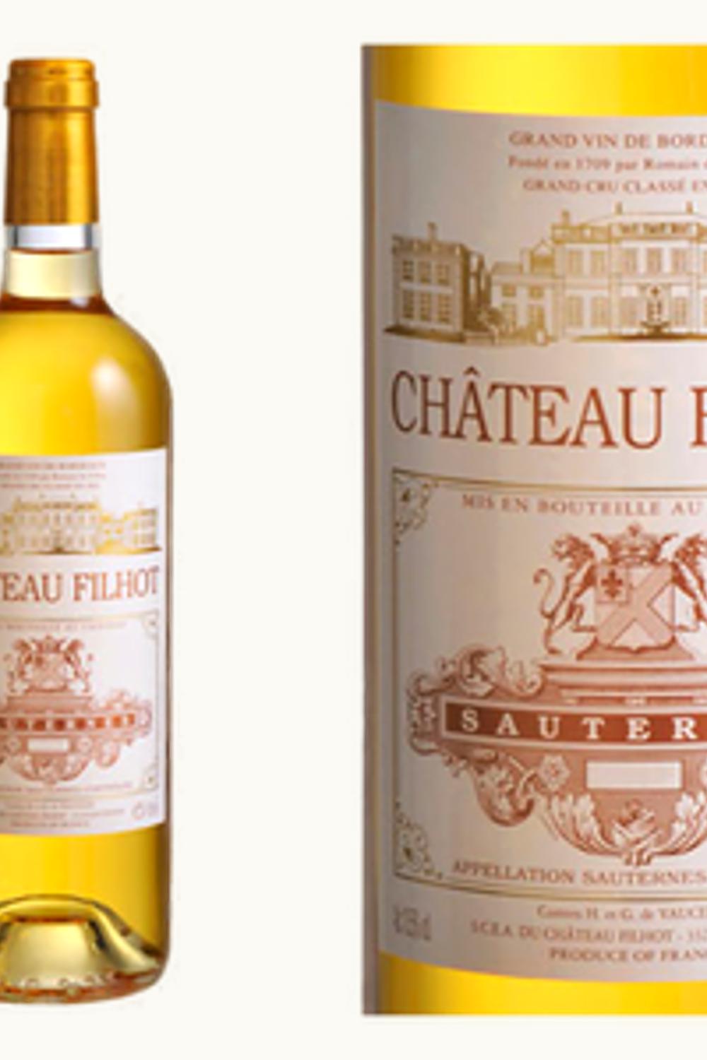 Château Filhot Château Filhot Sauternes Bordeaux France, 2011