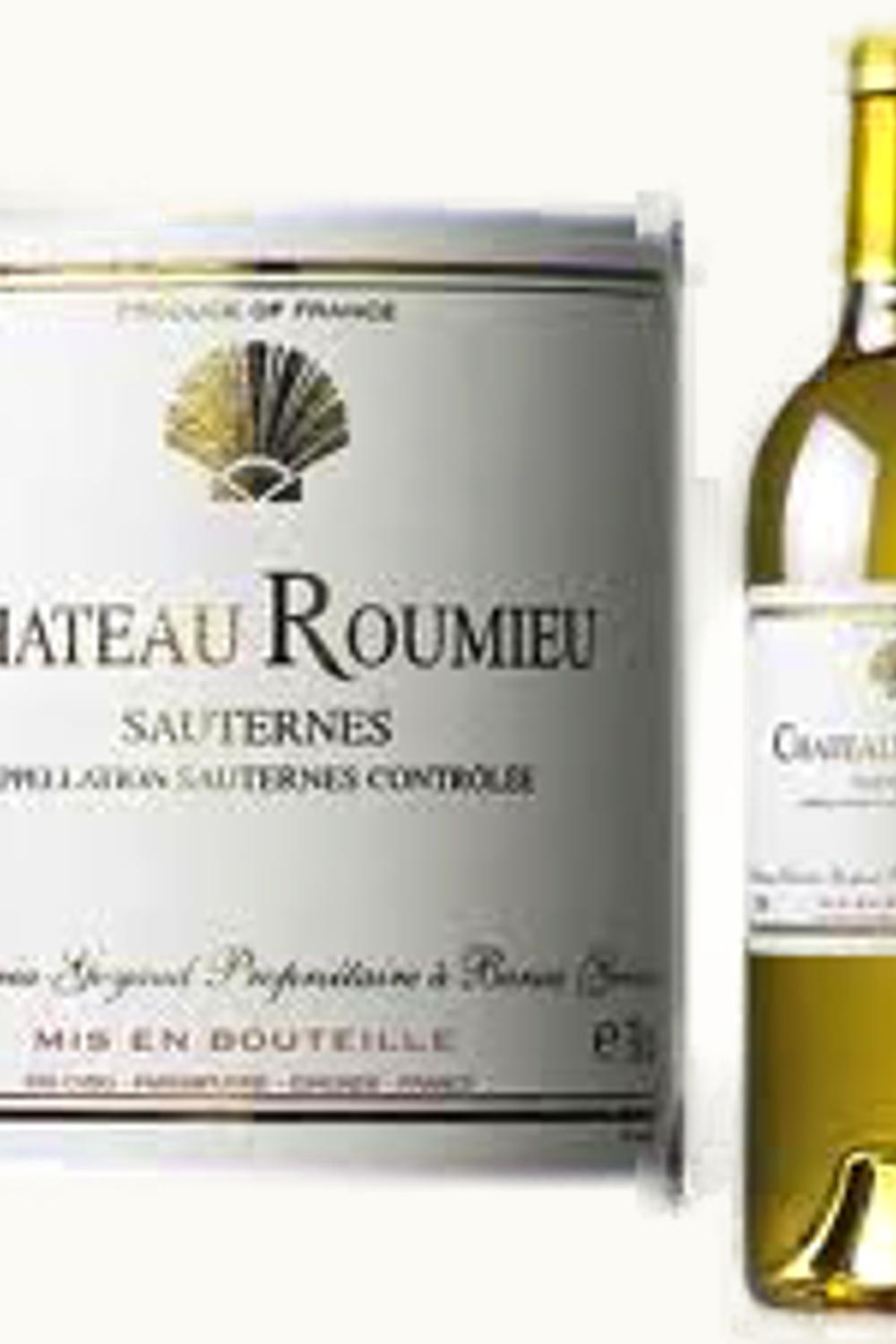 Château Roumieu Château Roumieu Sauternes Bordeaux France, 2010