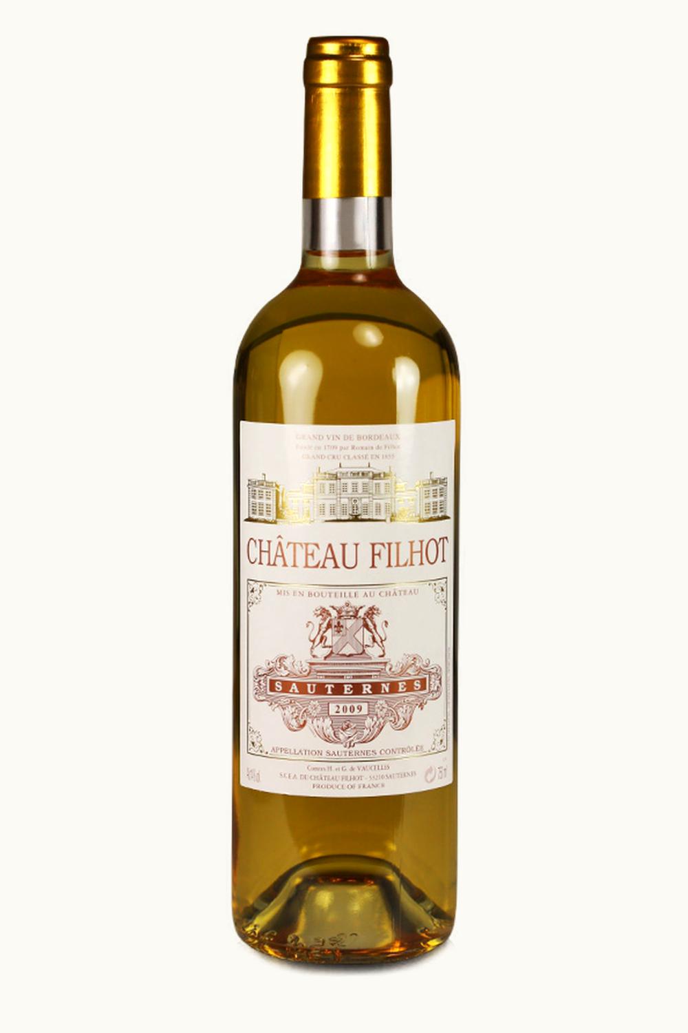 Château Filhot Château Filhot Sauternes Bordeaux France, 2009