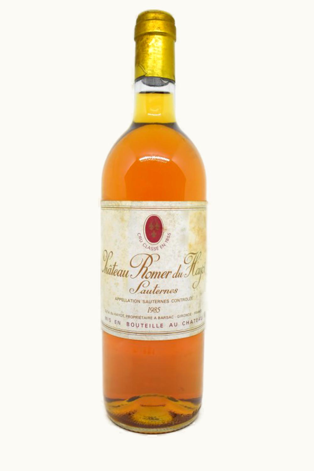 Château Romer Château Romer Sauternes Bordeaux France, 2009