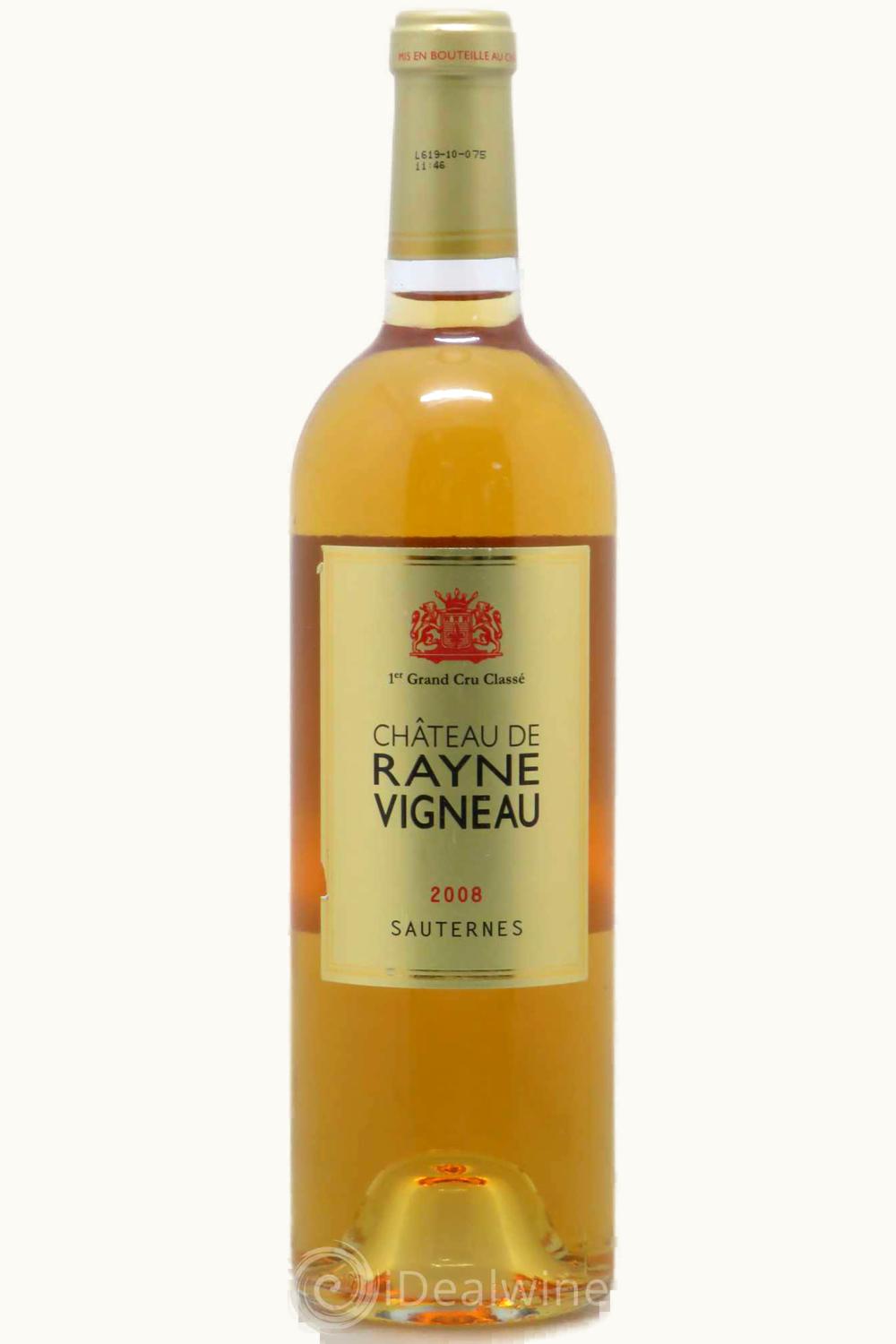 Château de Rayne Vigneau Château de Rayne Vigneau Sauternes Bordeaux France, 2008