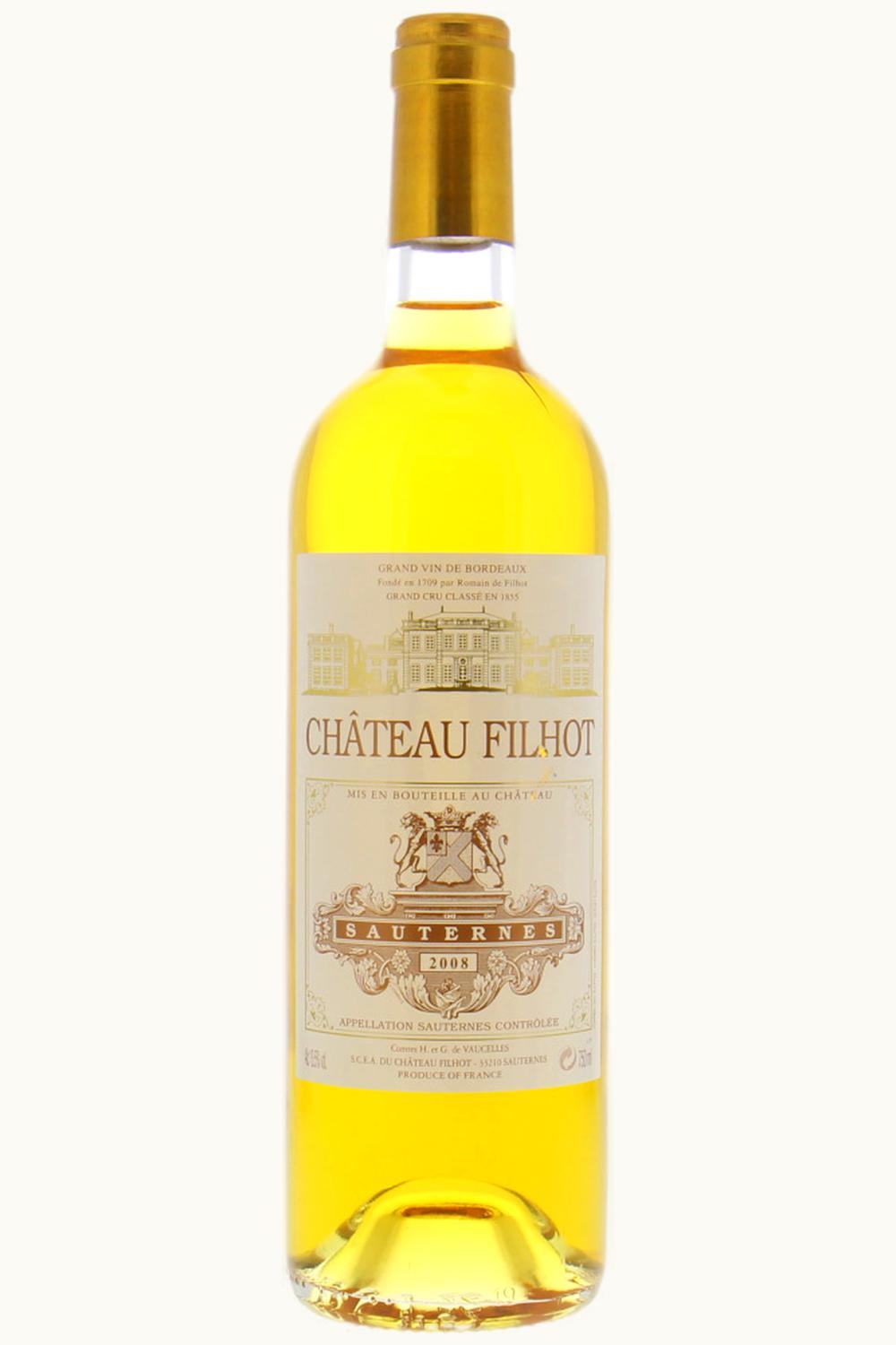 Château Filhot Château Filhot Sauternes Bordeaux France, 2008