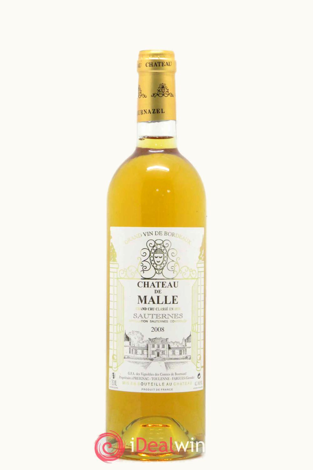 Château de Malle Château de Malle Sauternes Bordeaux France, 2008