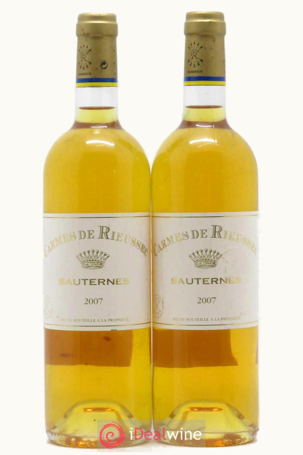 Château Rieussec Château Rieussec Sauternes Bordeaux France, 2007 UZ0696858