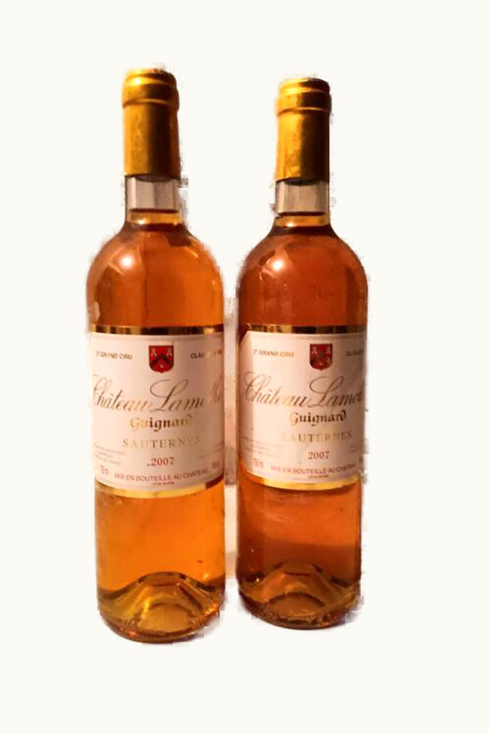 Château Lamothe Guignard Château Lamothe Guignard Sauternes Bordeaux France, 2007