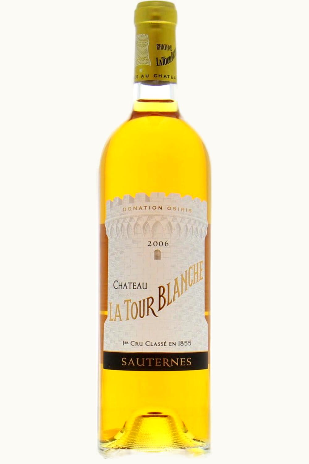 Château La Tour Blanche Château La Tour Blanche Sauternes Bordeaux France, 2006