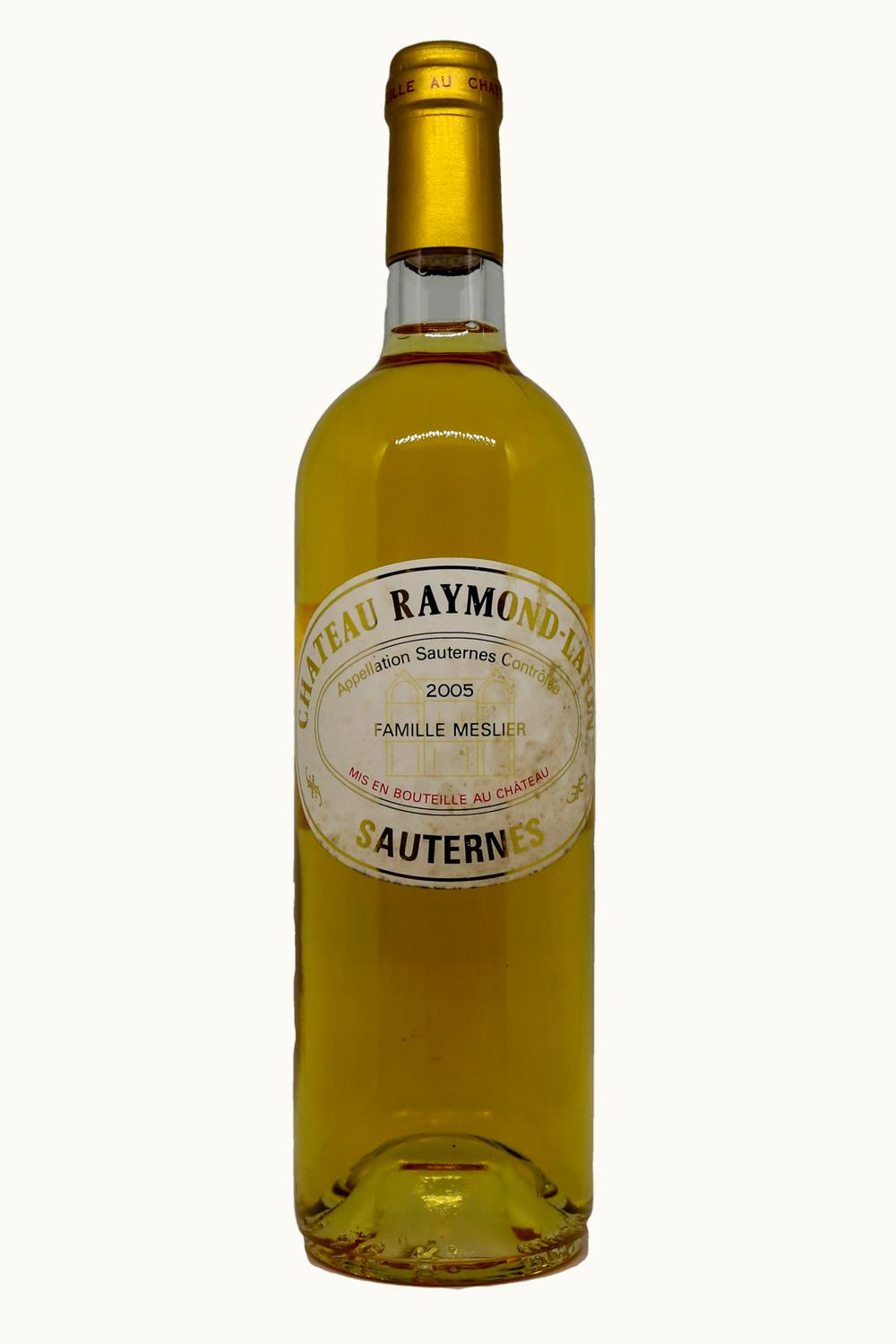 Château Raymond-Lafon Château Raymond-Lafon Sauternes Bordeaux France, 2005 UZ0696918