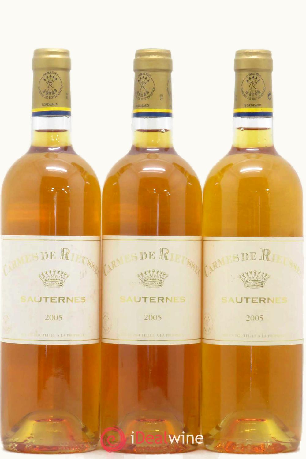 Château Rieussec Château Rieussec Bordeaux France, 2005