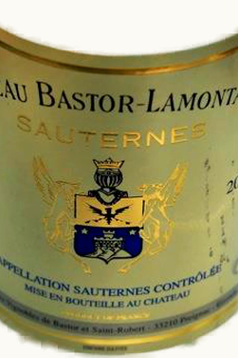 Château Bastor-Lamontagne Château Bastor-Lamontagne Sauternes Bordeaux France, 2005