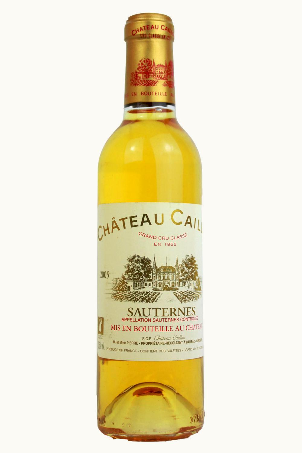 Château Caillou Château Caillou Sauternes Bordeaux France, 2005