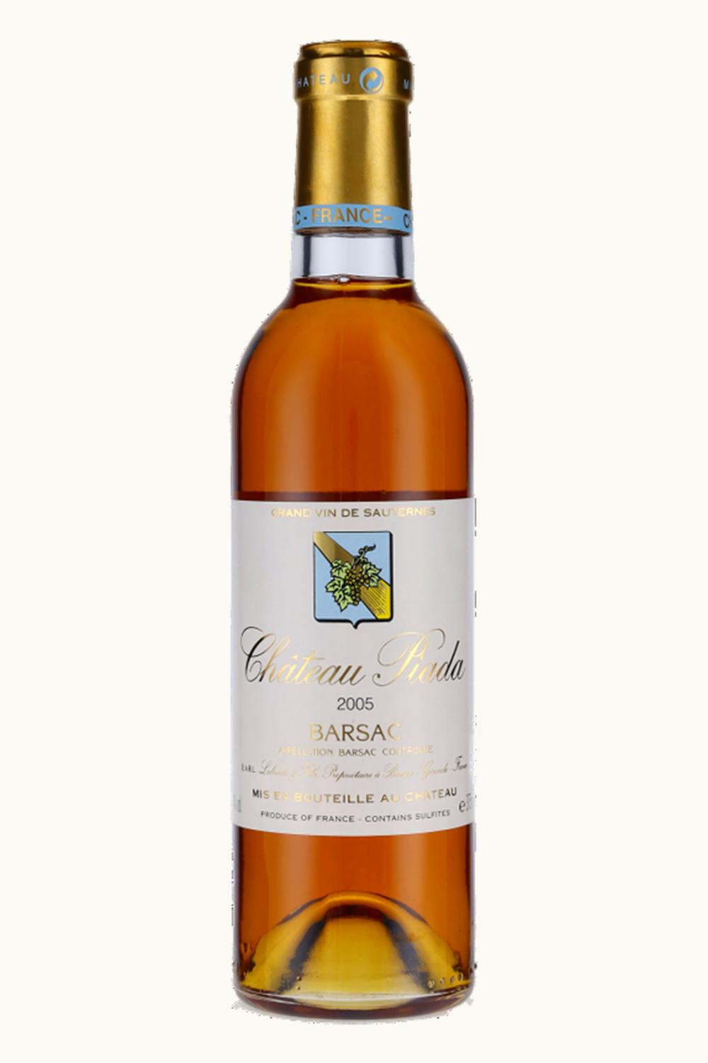 Piada Barsac Piada Barsac Sauternes Bordeaux France, 2005